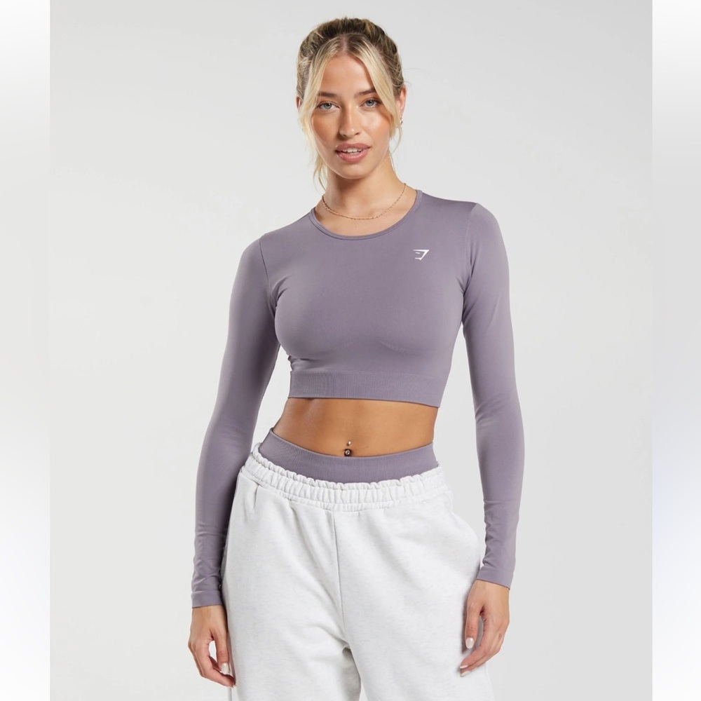 Gymshark Everyday Seamless Long Sleeve Crop Top